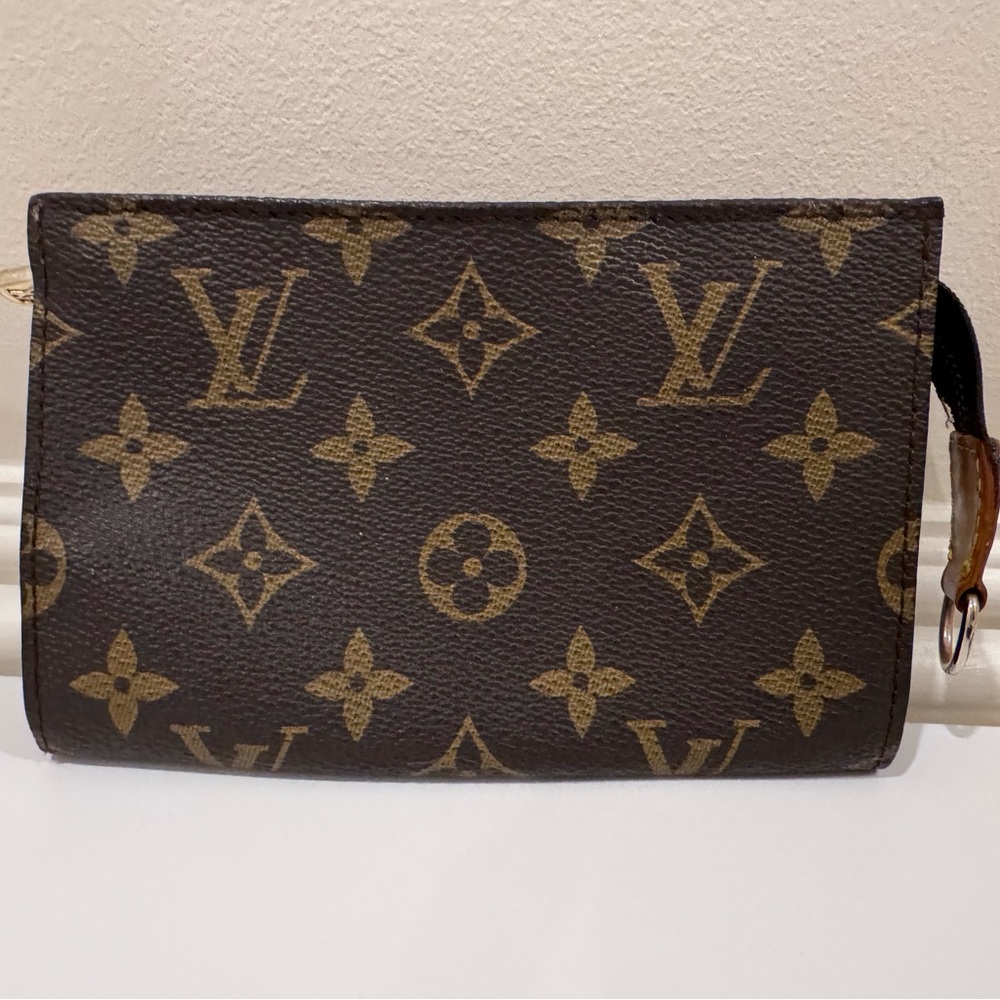 Louis Vuitton Brown Monogram Clutch Bag